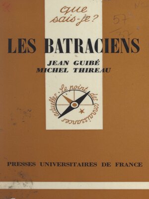 cover image of Les batraciens